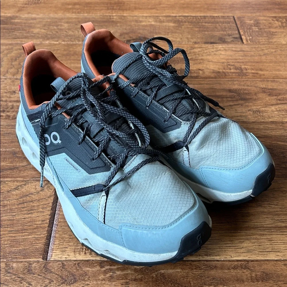 On Running Cloudhorizon Waterproof Hiking Shoes Sneakers Cushioned Mens Size 8 - Picture 3 of 11